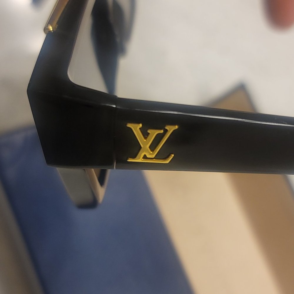 Louis Vuitton Z1502W Evidence Sunglasses Black Gold - Picture 7 of 8